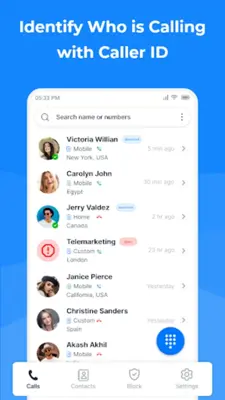 True Caller ID Name & Location android App screenshot 3